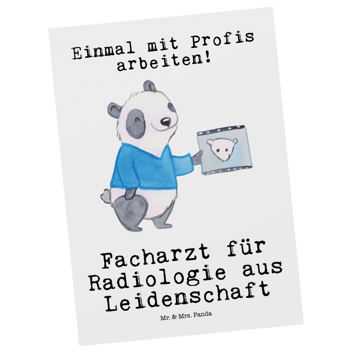 Postcard Radiologist Passion