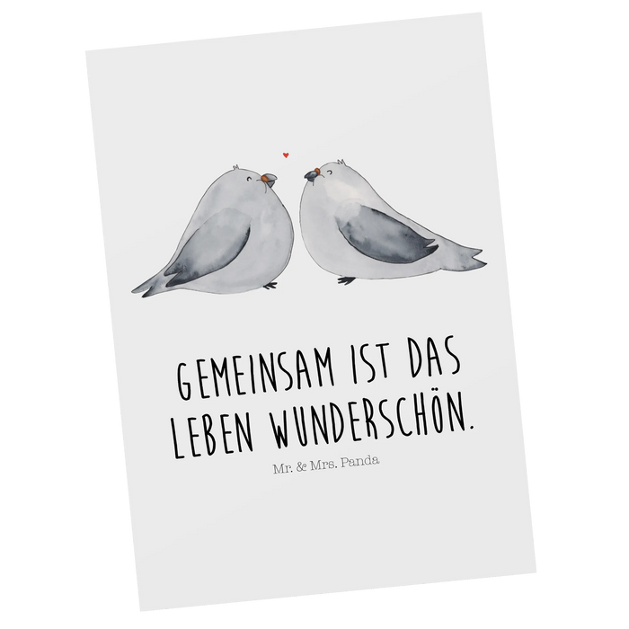 Postcard pigeons Love