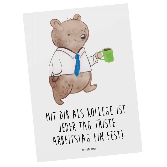 Postkarte Fest Kollege