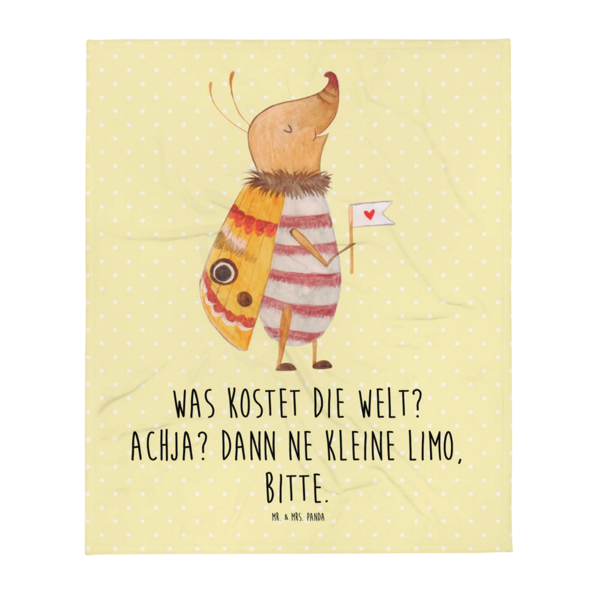 Babydecke Nachtfalter Fähnchen