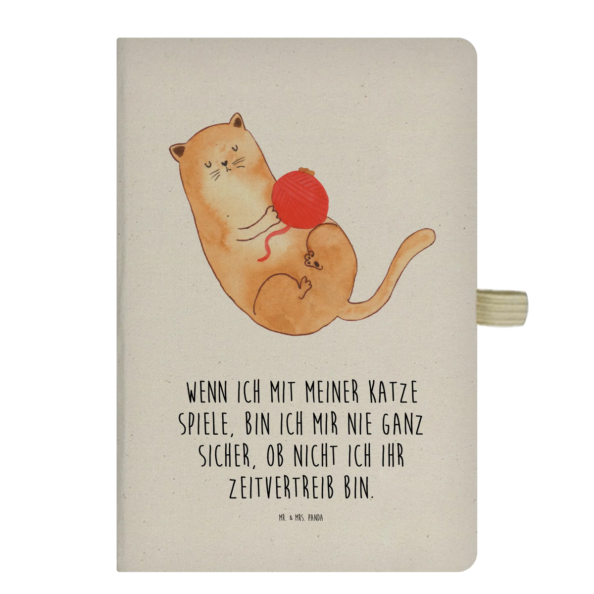 Cotton notebook Cat Wool