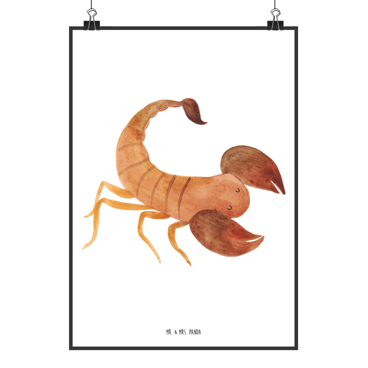 Poster Star sign Scorpio Classic