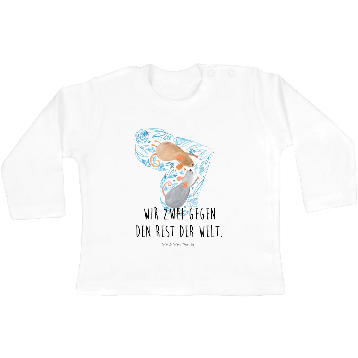 Baby long-sleeve Mice heart