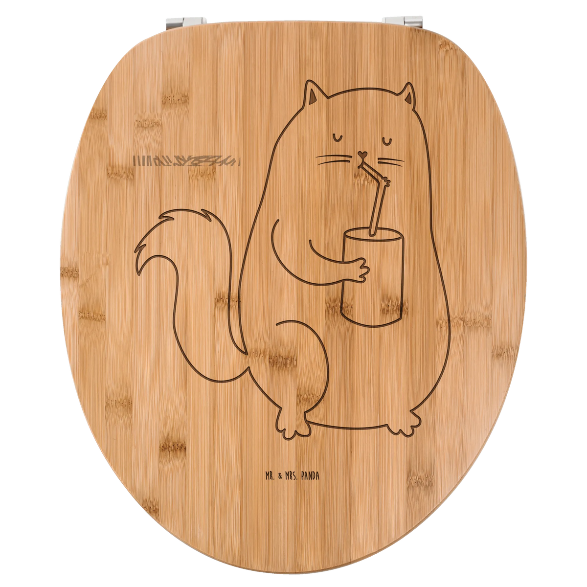WC Sitz Katze Dose