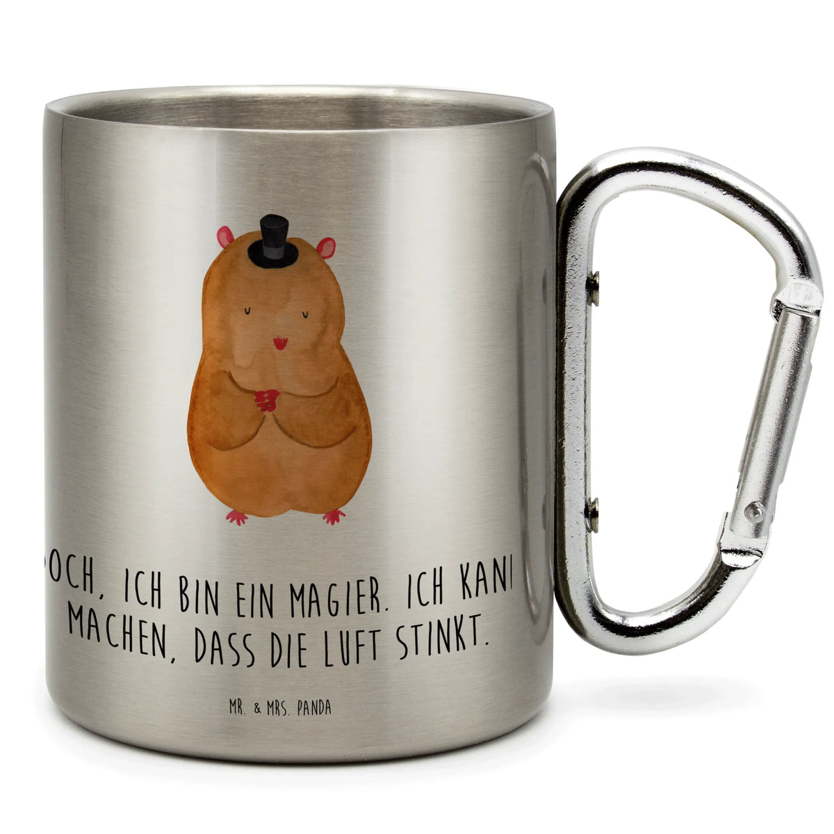 Edelstahlbecher Hamster Hut Thermobecher, thermotasse, Reisebecher, Edelstahl-Isolierbecher, Trinkbecher Metall, Karabiner Becher, Edelstahltasse, edelstahl reisebecher, karabiner tasse, karabinerbecher, Campingtasse, Trinkbecher Edelstahl, Edelstahlbecher, Isolierbecher Edelstahl, Kaffeebecher Edelstahl, wanderbecher, wandertasse, Isolierbecher, Campingbecher, spruchbecher, isoliertasse, Teetasse, Becher Aus Edelstahl, Edelstahl-Thermobecher, Metallbecher, Teebecher, Thermobecher Edelstahl, Edelstahl Trinkbecher, motivbecher, Lustige Sprüche, Tiere, Tiermotive, Gute Laune, Magier, Hamster, Hut, Zylinder, Zauberer, Zwerghamster