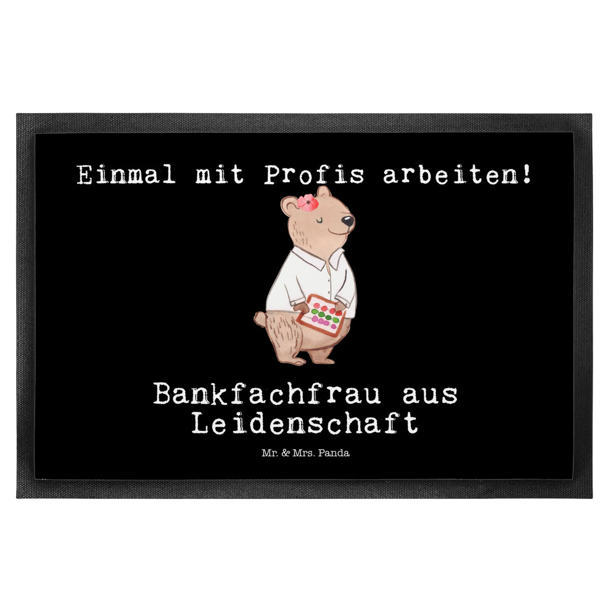 Doormat banking specialist passion gift, gift idea, best, farewell gift, passing exam, anniversary, retirement, promotion, job start, sayings, funny, profession