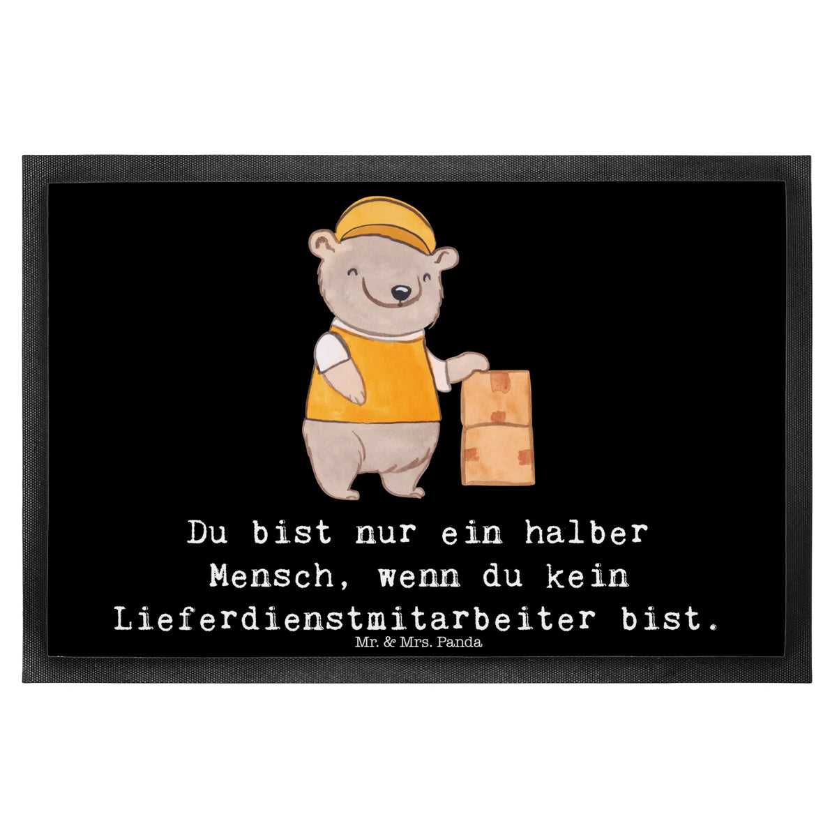 Fußmatte Lieferdienstmitarbeiter Herz Haustürmatte, Schmutzfangteppich, Fußabstreifer, Abtreter, Schmutzfänger, Bodenvorleger, Schmutzmatte, Abtretmatte, Türvorleger, Schuhabstreifer, Gummimatte, abstreifer, teppichmatte, Fussmatte, Türmatte, Fußabtreter, Sauberlaufmatte, Schmutzfangmatte, hausmatte, matte haustür, flurmatte, außenmatte, Eingangsteppich, fußmatte, bodenmatte, Eingangsmatte, Gummi-Fußmatte, Outdoor-Matte, Vorleger, Geschenk, Schenken, Jubiläum, Danke, Dankeschön, Beruf, Ausbildung, Abschied, Rente, Kollege, Kollegin, Arbeitskollege, Mitarbeiter, Firma, Pizzabote, Pizzabäcker, Lieferbringdienst, Lieferdienstmitarbeiter, Pizzabringdienst