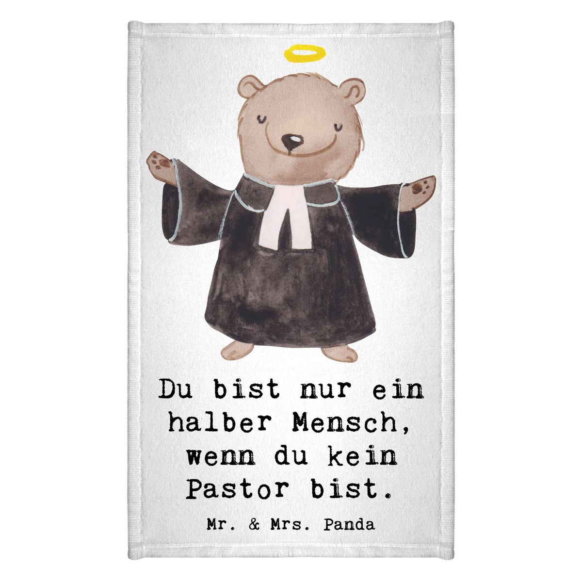 Ręcznik dla gości pastor serce Prezent, Dziękuję, Zawód, Wykształcenie, Jubileusz, Pożegnanie, Emerytura, Kolega, Koleżanka, Dawać, Pracownik, Współpracownik, Dziękuję bardzo