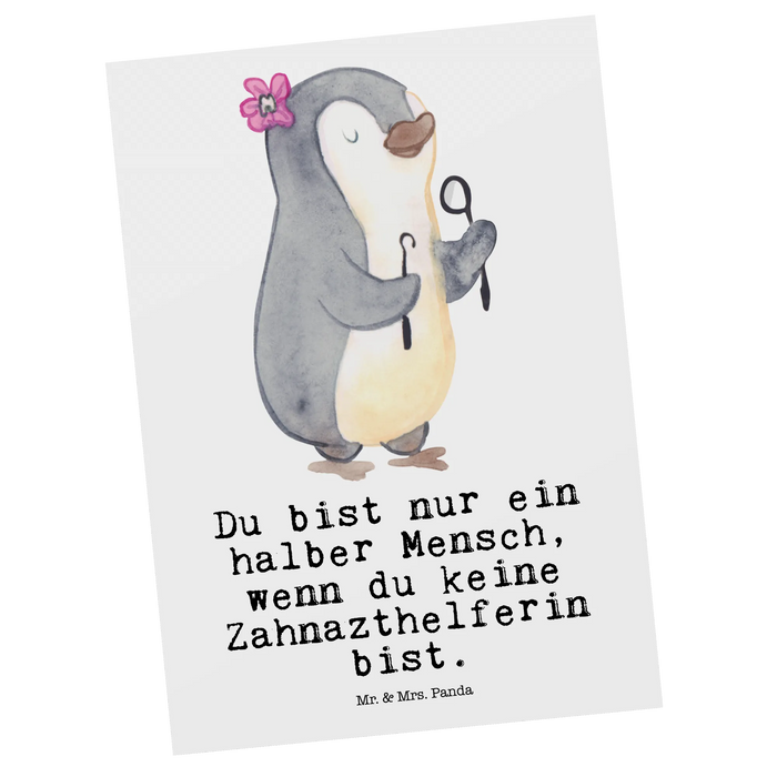 Postcard Dental Assistant heart