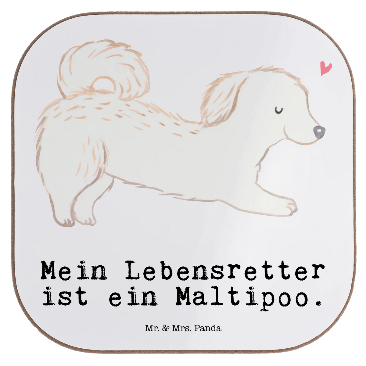 Square coaster Maltipoo Lifesaver gifts, Coasters, breakfast, party, presents, glass coasters, gift, Dog, dog breed, purebred dog, dog owner, animal lover, giving, puppy