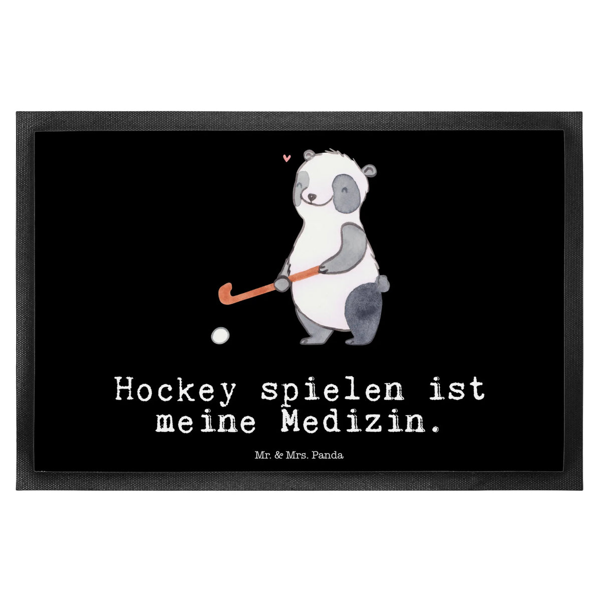 wycieraczka Panda grać w hokeja Outdoor-Matte, Vorleger, hausmatte, Türmatte, Schmutzfänger, Eingangsteppich, Schmutzfangmatte, Bodenvorleger, Abtreter, matte haustür, Schuhabstreifer, Fussmatte, abstreifer, Fußabtreter, außenmatte, Sauberlaufmatte, Gummi-Fußmatte, flurmatte, Gummimatte, Eingangsmatte, Türvorleger, teppichmatte, Schmutzmatte, Haustürmatte, fußmatte, Schmutzfangteppich, bodenmatte, Abtretmatte, Fußabstreifer, Sportart, Hobby, Danke, Dankeschön, Sport, Auszeichnung, Schenken, Gewinn, Sportler, Geschenk, Hockey Verein, Hockey spielen, Hockeyschläger, Feldhockey