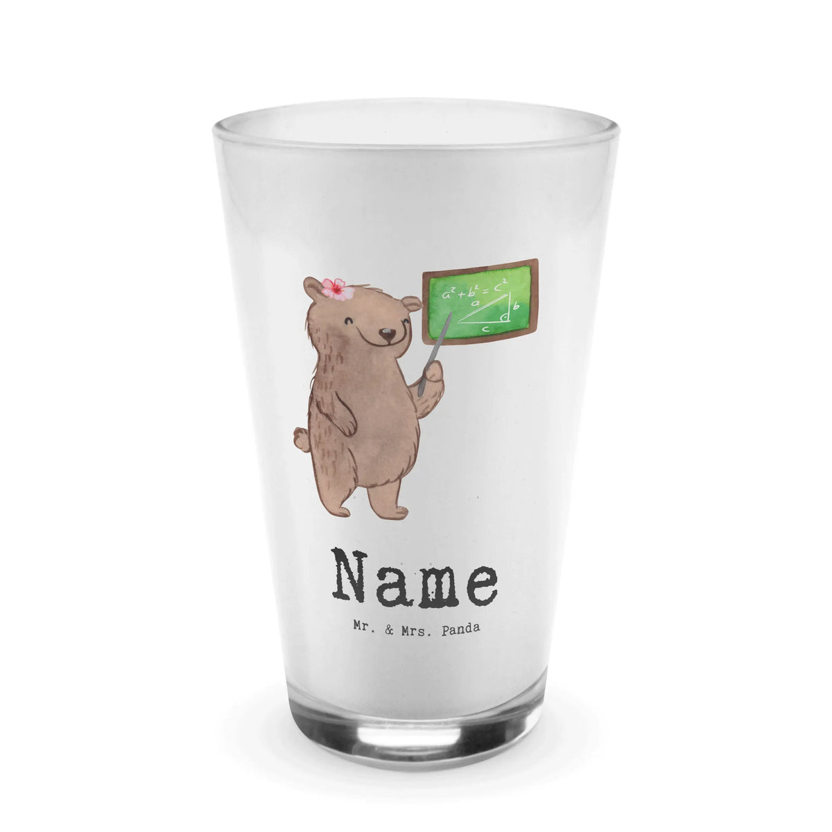 Personalised glass Math tutor heart gift, sayings, gift idea, best, farewell gift, passing exam, anniversary, retirement, promotion, job start, profession