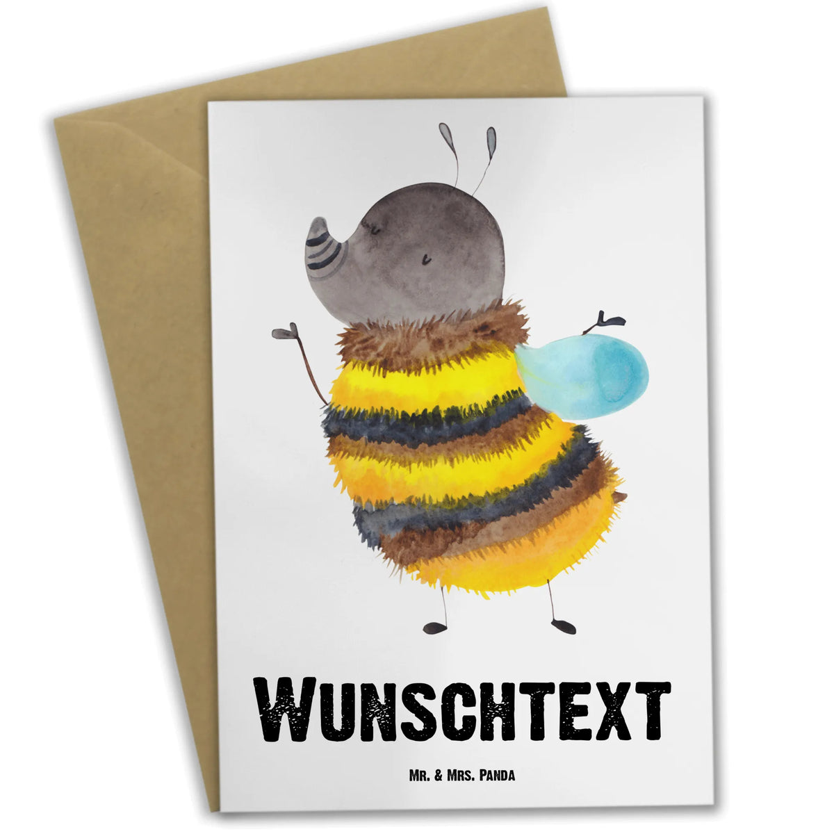 Personalised greetings card bumblebee fluffy small animals, cute, funny, cute animal motives, hand drawn, small world, funny sayings, good mood, happy, gifts, gift ideas, special gifts, animal lover, card, Nature, Fluffy, Bumblebee, Flower, Bee
