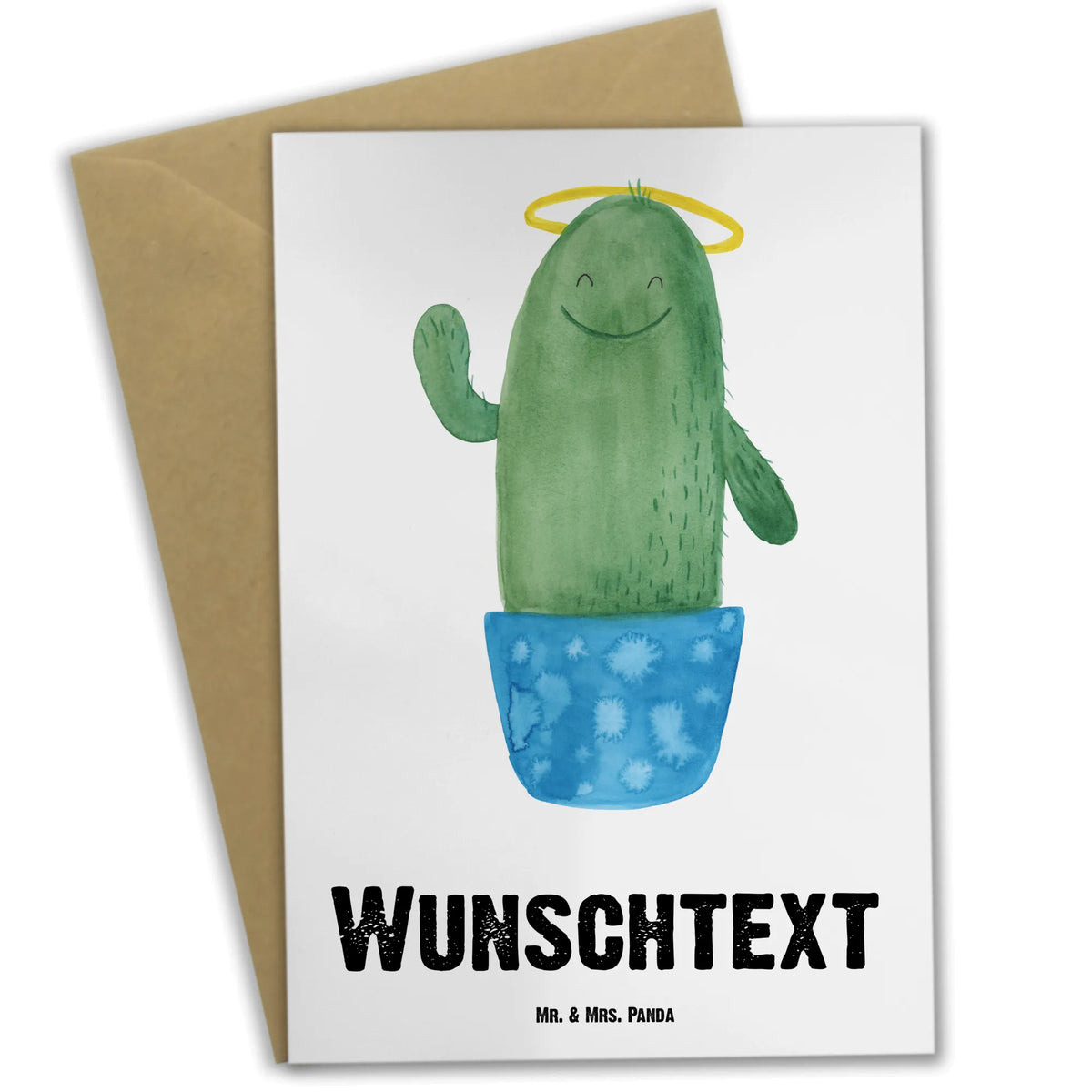 Personalisierte Grußkarte Kaktus Heilig individuelle grußkarte, Grußkarte personalisierbar, Personalisierte Klappkarte, Grußkarten Personalisiert, grußkarte personalisiert, Personalisierte Grußkarte, Personalisierte Karte, Kakteen, Kaktus, Lustig, Familie, Freundin, Bruder, Heiligenschein, Eltern, Kind, Schwestern, Frech, Schwester