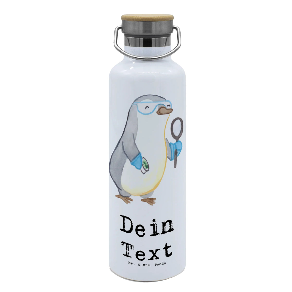 Personalised drinks bottle Biology teacher Heart gift, sayings, gift idea, best, farewell gift, passing exam, anniversary, retirement, promotion, job start, profession
