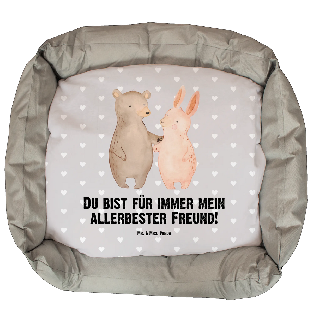 Dog bed bear and rabbit Embrace