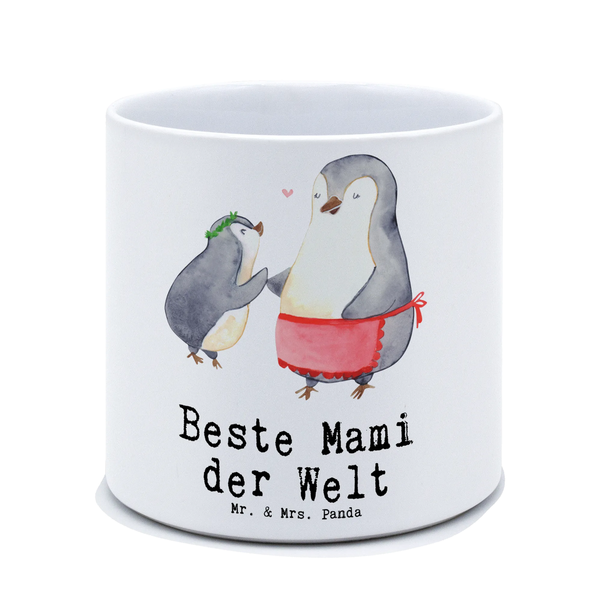 XL flower pot penguin Best mom in the world for, thank you, gift, giving, birthday, birthday present, gift idea, souvenir, make you happy, gift tip, Best Mom, Daughter, Mommy, Mother's Day, Mama, Ma, Best, Super Mom, Mutti, Mother, Thank You, Son