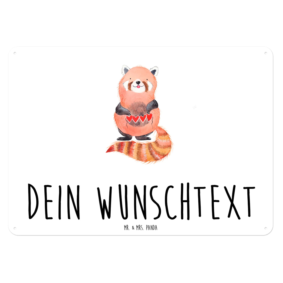 Personalisiertes Blechschild Roter Panda Personalisiertes Metallschild, Blechschild Personalisiert, Schild mit eigenem Text, Metallschild Personalisiert, Metallschild Mit Wunschtext, Blechschild Mit Namen, Personalisiertes Schild, Personalisiertes Blechschild, Blechschild Mit Wunschtext, Metallschild Mit Namen, Schild personalisiert, Schild mit Namen, Personalisierbares Blechschild, Lustige Sprüche, Tiere, Tiermotive, Gute Laune, Panda, Herz, Rot, Lieblingsmensch, Liebe, Liebling
