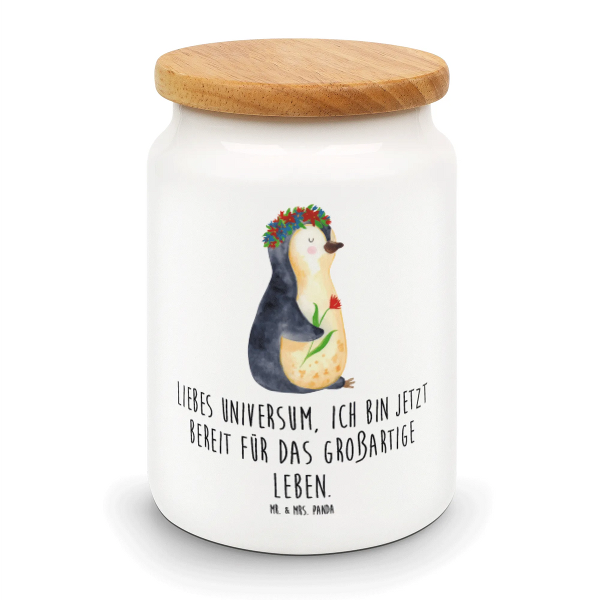 Vorratsdose Pinguin Blumen zuckerdose, Keksdose, leckerlidose, aufbewahrungsbehälter, keramikdose, behälter, Teedose, müslidose, gebäckdose, vorratsbox, Frischhaltedose, Biskuitdose, vorratsgefäß, Aromadose, Snackdose, Aufbewahrungsdose, Lebensmittelbehälter, Vorratsbehälter, bonbondose, Kaffeedose, tee behälter, Vorratsdose, salzdose, Dose, Pinguin, Universum, Blumenkranz, Lebensziele, Pinguine, Ziele, Leben, Lebenslust, Wünsche, Liebeskummer, Motivation, Geschenkidee