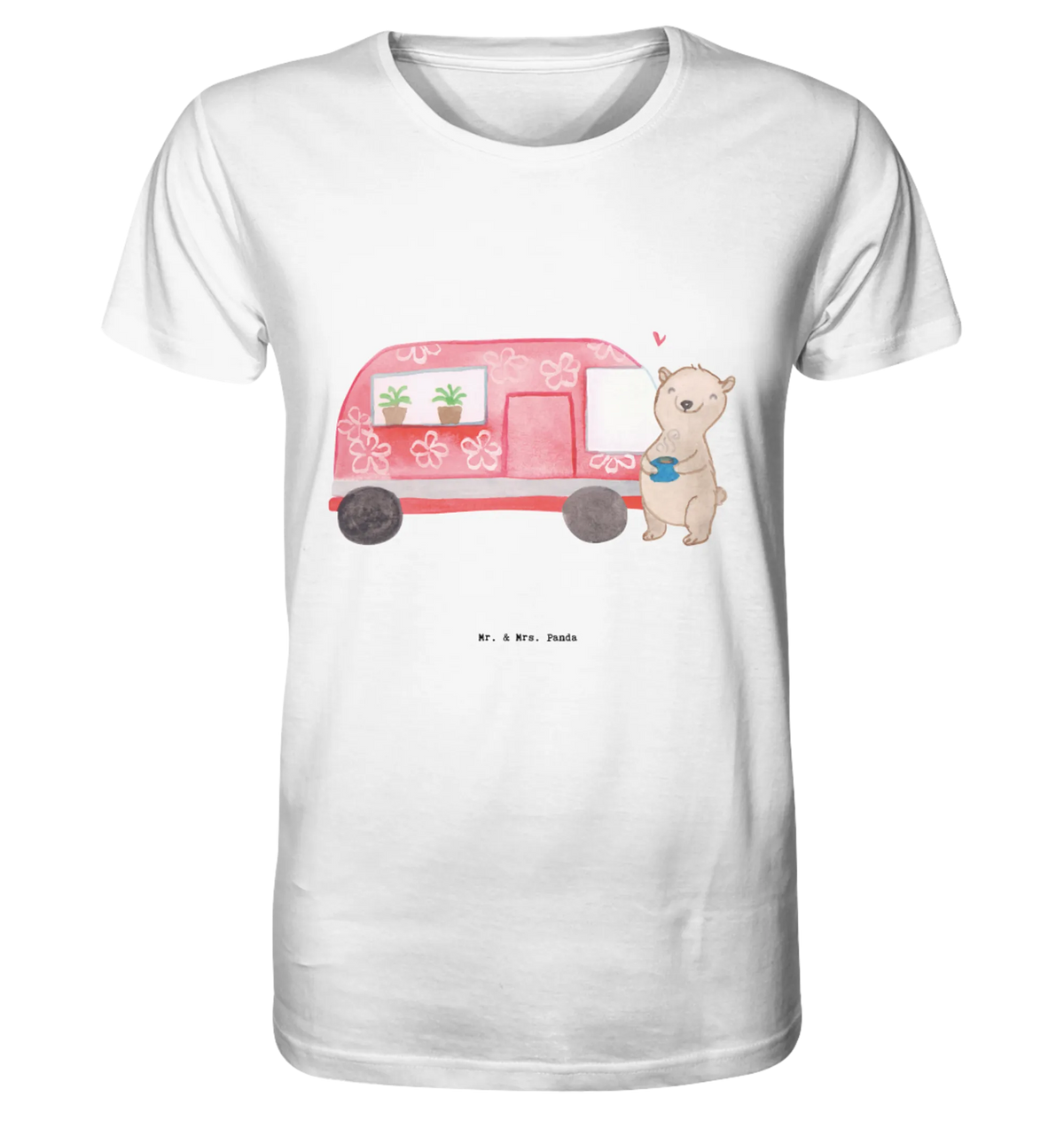 Men's Shirt bear camper Gift, athlete, profit, giving, award, thank you, RV, Road Trip, Campground, Vacation