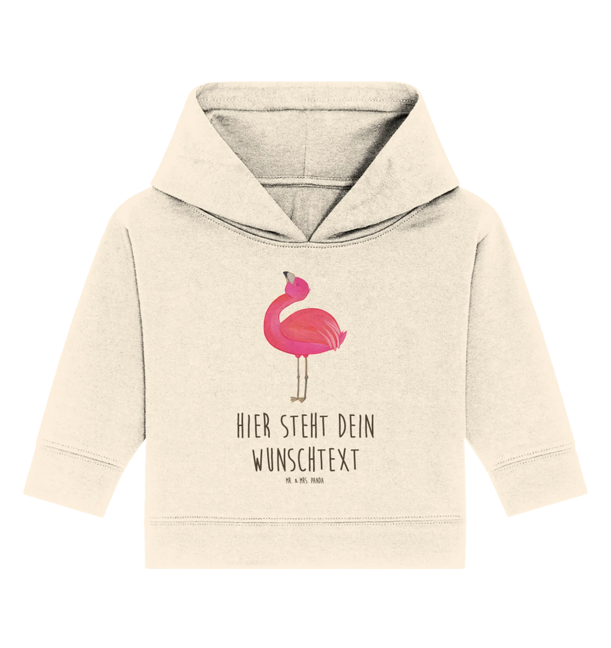 Spersonalizowana bluza z kapturem dla niemowląt Flamingo Duma Personalisierter Baby Hoodie, Babyhoodie Wunschtext, Baby Hoodie mit Namen, Flamingo, Mama, Selbstliebe, Tochter, Freundin, Beste Freundin, Selbstakzeptanz, Freude, Stolz, Schwester
