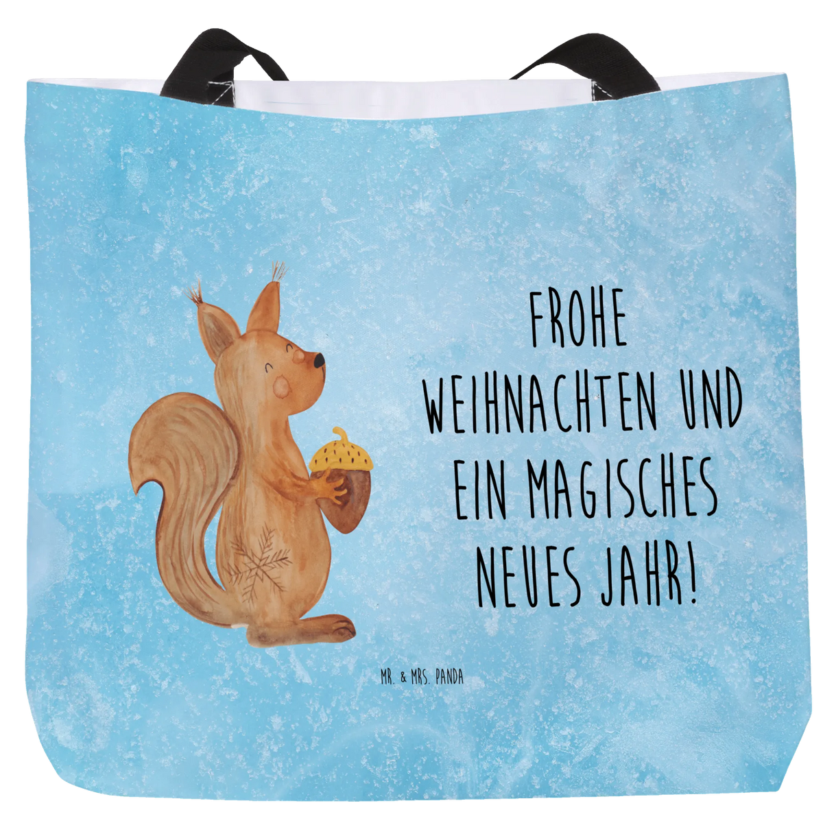 Shopper Eichhörnchen Weihnachten Stoffbeutel, Tragetasche, City-Shopper, Henkeltasche, Unitasche, Beutel, Büchertasche, Urlaubstasche, Shopper Tasche, XL Tasche, Einkaufstasche, Laptoptasche, Reisetasche, Tasche, Alltagstasche, Stofftasche, Freizeittasche, Pandatasche, Statement-Tasche, Tragebeutel, Tote Bag, Schultasche, XXL Tasche, studententasche, Schulbeutel, Strandtasche, Weihnachten, Winter, Weihnachtsdeko, Nikolaus, Advent, Heiligabend, Wintermotiv, Neujahr, Vogel, Weihnachtsgruß, Weihnachtsmotiv, Frohe Weihnachten, Guten Rutsch, Frohes Neues Jahr