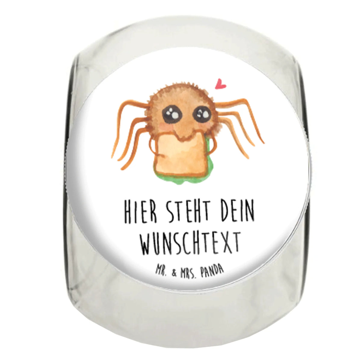 Personalized Candy Jar Spider Agathe Sandwich Spider Agathe, Spider