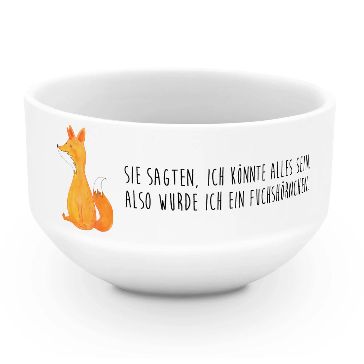 Muesli Bowl unicorn Fox cereal dish, dessert bowl, salad bowl, ceramic bowl, snack bowl, porcelain bowl, bowl, soup bowl, cereal bowl, fruit bowl, breakfast bowl, unicorn, unicorns, foxycorn, foxes, fox, fox horns
