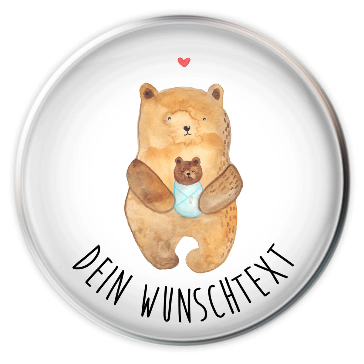 Personalized sink plug bear infant teddy bear, cuddly toy, baptized child, baptism, birth, grandchild, birthday, parents, nephew, congratulations, niece, grandson, mother
