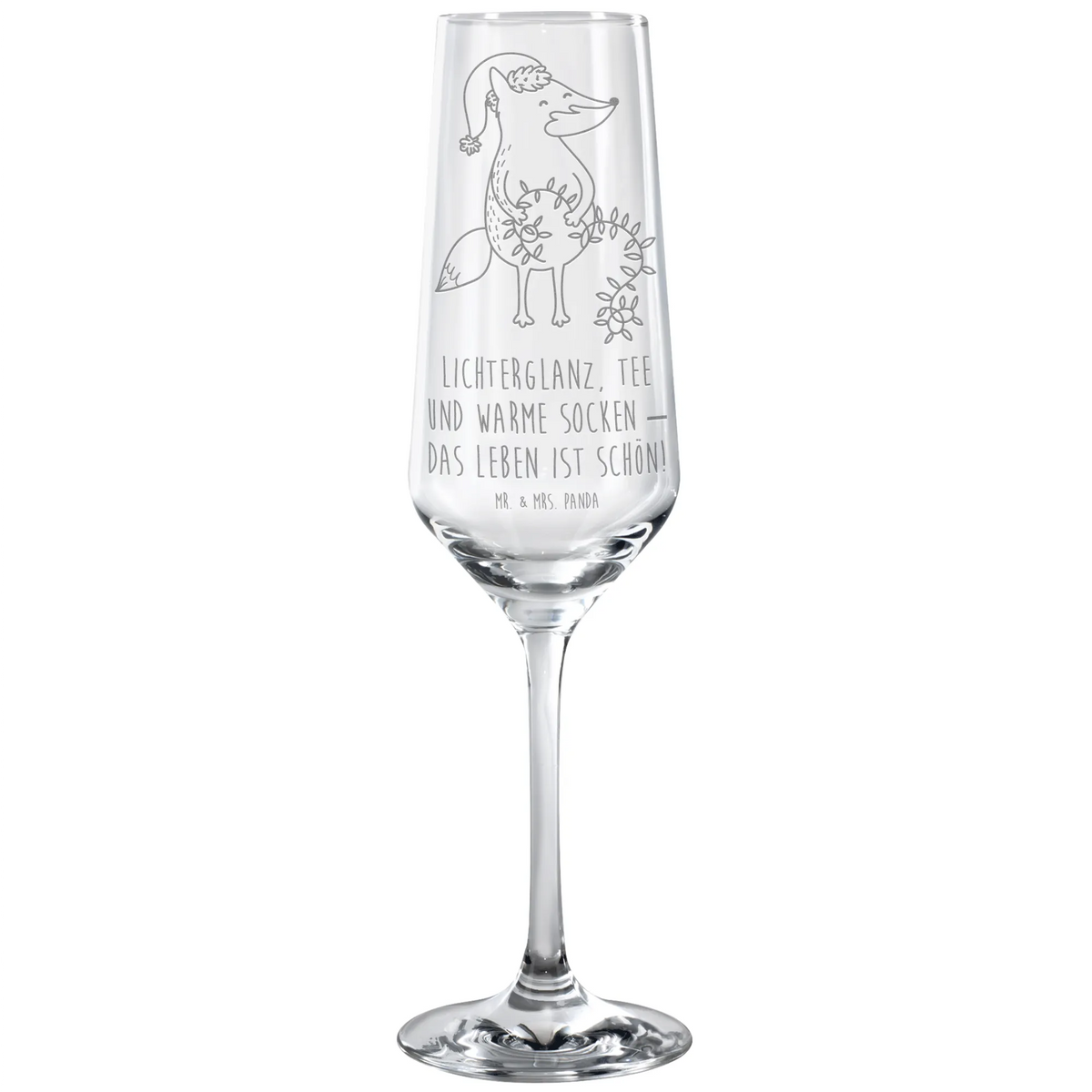 Sektglas Fuchs Weihnachten Flute Glas, dekorglas, Schaumweinglas, Trinkglas, Sektkelch, graviertes sektglas, Sektglas, Glas, Proseccoglas, Geschenkglas, Champagnerglas, Sektflöte, Sektglas graviert, Kelchglas, Sektglas mit Gravur, Weihnachten, Winter, Weihnachtsdeko, Nikolaus, Advent, Heiligabend, Wintermotiv, Weihnachtsmann, Weihnachtszeit, Geschenk Weihnachten, Fuchs, Füchse, Spruch schön