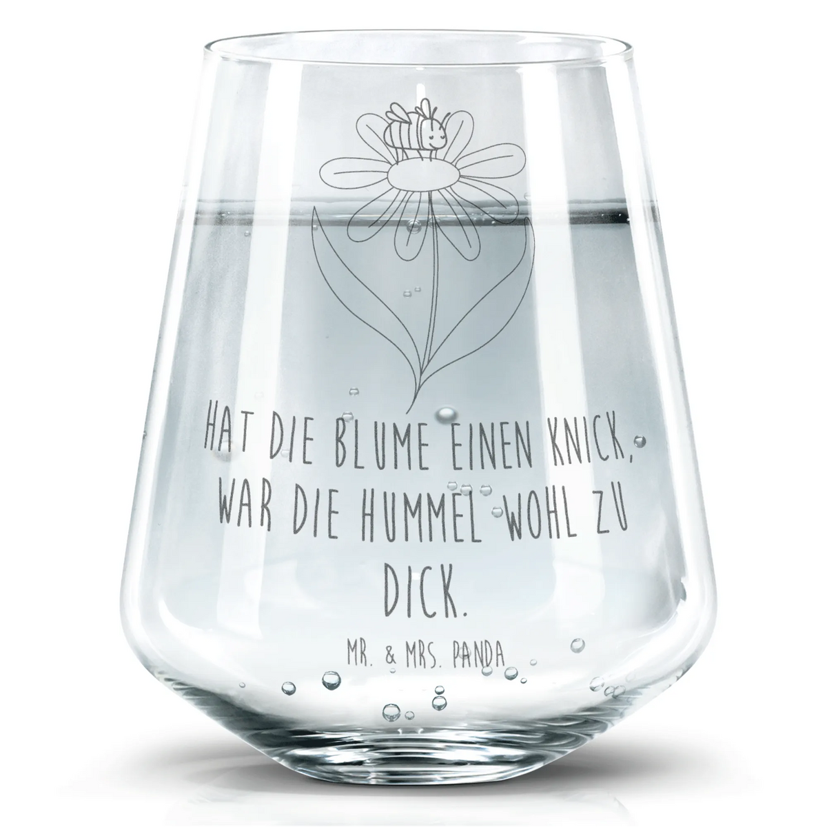 Trinkglas Hummel Blume Trinkglas, Allzweckglas, Wasserglas, Glasbecher, Panda Glas, Glas, Limonadenglas, Trinkgefäß, getränkebecher, Geschenkglas, Becherglas, Saftglas, Dekoglas, Wasserbecher, Designglas, Tumbler Glas, Lustige Sprüche, Tiere, Tiermotive, Gute Laune, Natur, Hummel, Wespe, Biene, Flauschig, Feld, Blume, Hummeln