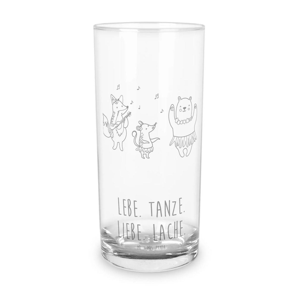 Wasserglas Waldtiere Aloha Panda Glas, Trinkglas, Wasserbecher, Geschenk Glas, Geschenkglas, Glasbecher, Saftglas, Longdrinkglas, Wasserglas, Tumbler, haushaltsglas, Glas, tischglas, Cocktailglas, Trinkbecher Glas, küchenglas, Alltagsglas, getränkeglas, Partyglas, Tiere, Tiermotive, Lustige Sprüche, Gute Laune, Aloha, Hase, Lachen, Tanzen, Musik, Bär, Igel, Waldtiere, Wald, Leben