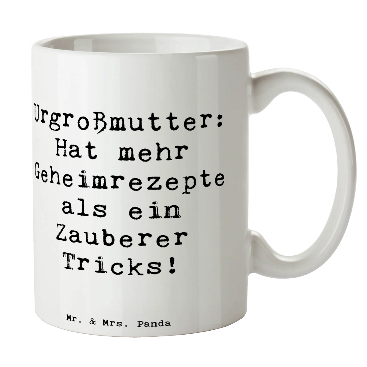 Kubek Cytat Urgroßmutter: Hat mehr Geheimrezepte als ein Zauberer Tricks! Rodzina, Dzień Ojca, Dzień Matki, brat, siostra, tata, babcia, dziadek