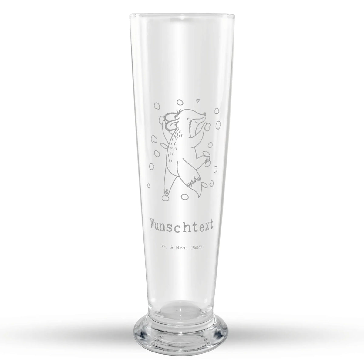 Weizenglas Personalisierbar Fuchs Bouldern