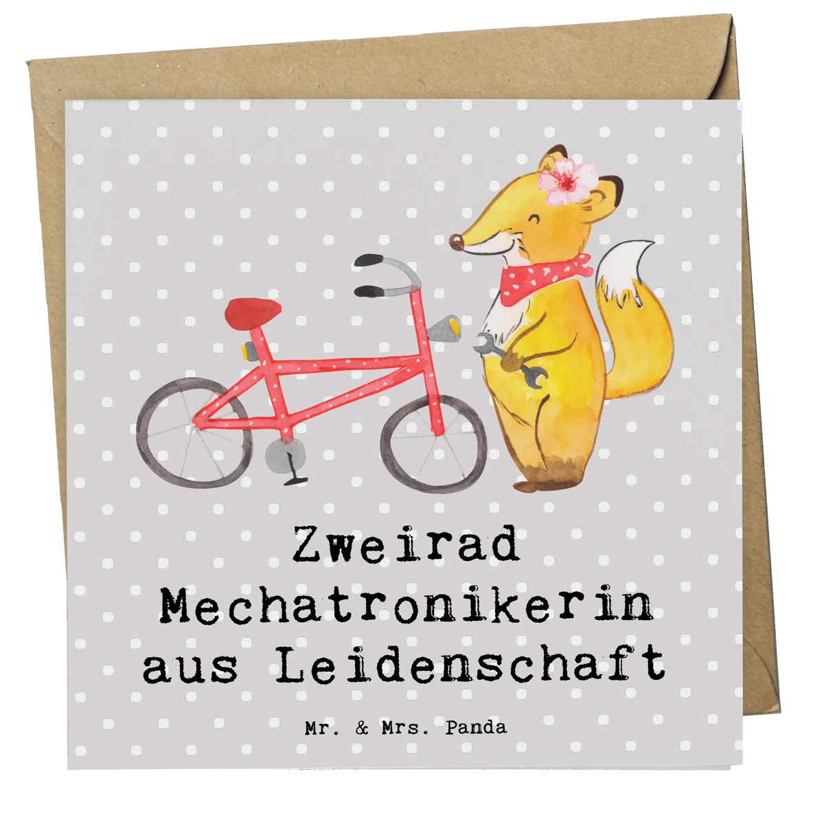 Deluxe Card Two-Wheeler Mechatronics Technician Passion