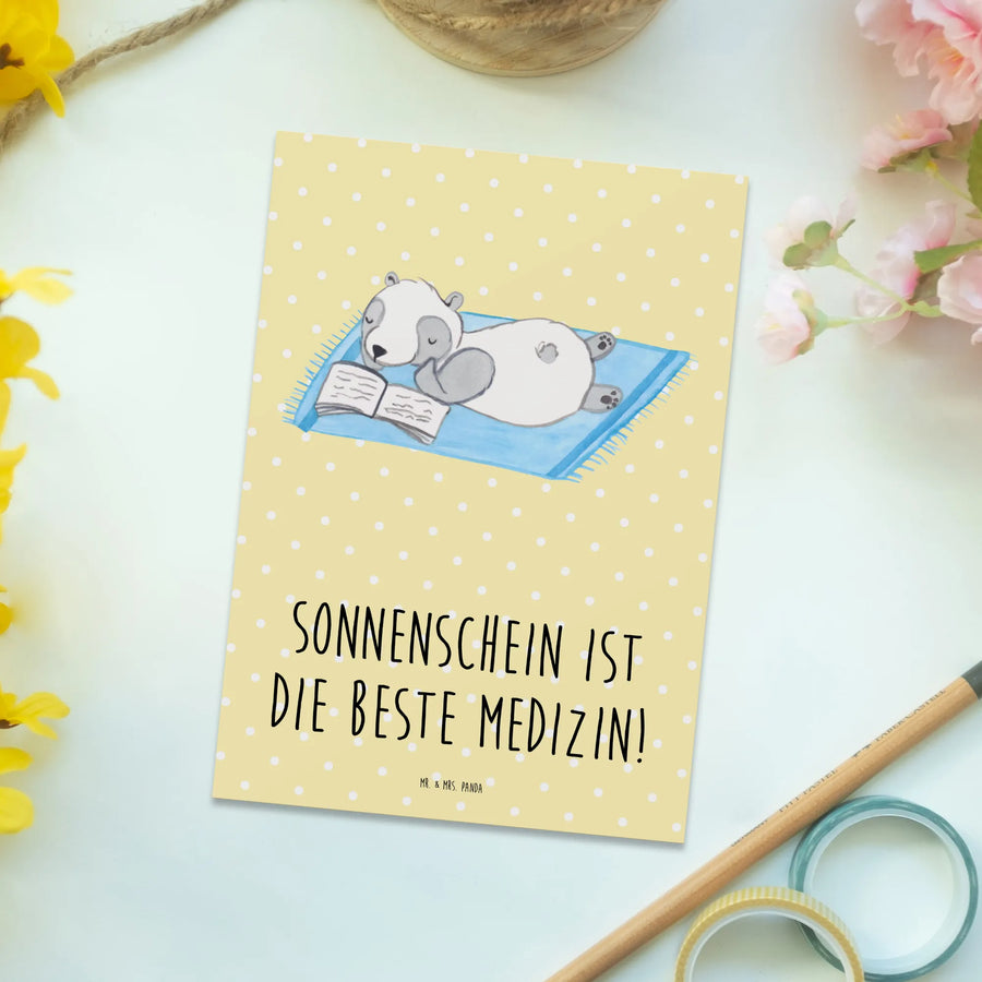Postkarte Sommer Sonnenschein