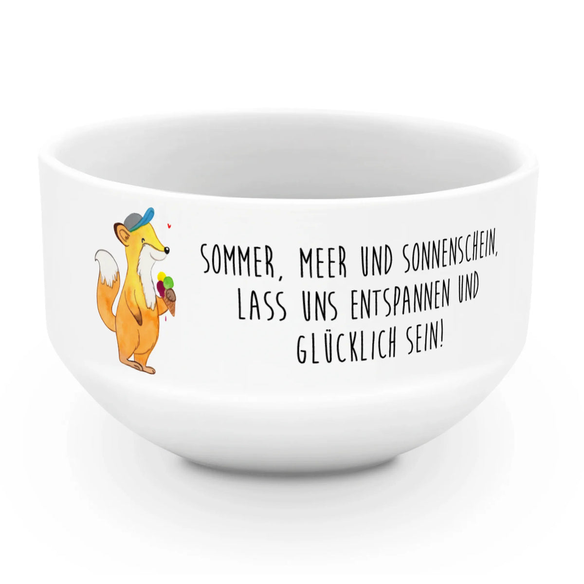 Muesli Bowl Sommer, Meer und Sonnenschein, lass uns entspannen und glücklich sein! summer themes, vacation themes, products for vacationers, summer products