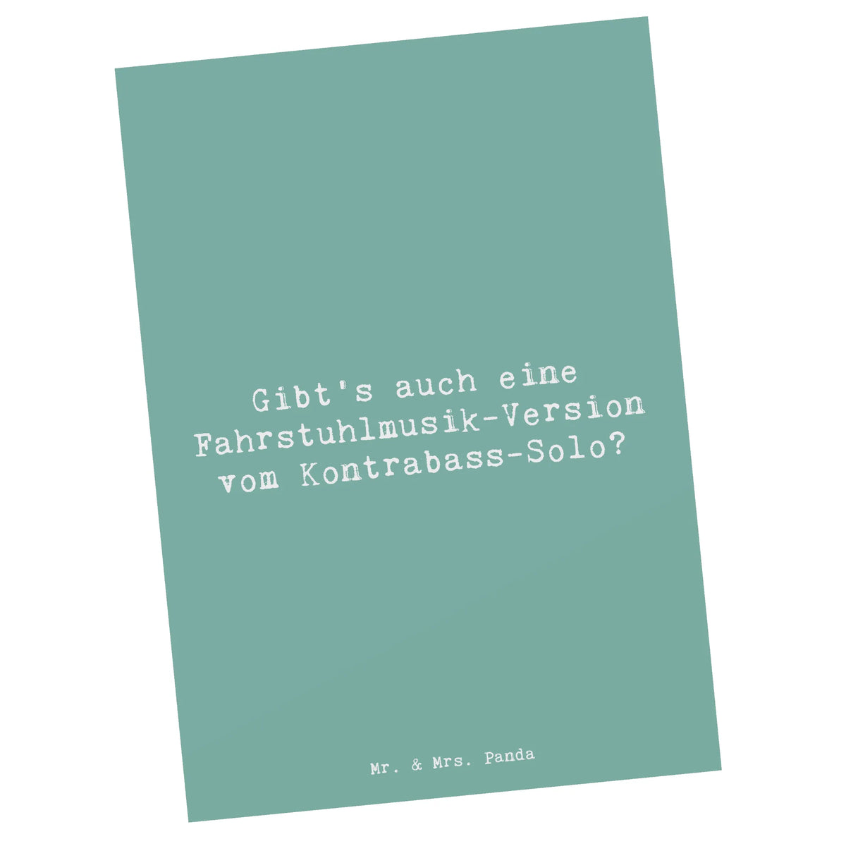 Postkarte Spruch Kontrabass Solo Motivkarte, spruchkarte, Grußkarte, bildkarte, Ansichtskarte, kunstkarte, Postkarte, Postkarten, Fotokarte, Ansichtskarten, Designkarte, Kunstkarten, einzelkarte, Instrumente, Geschenke Musiker, Musikliebhaber