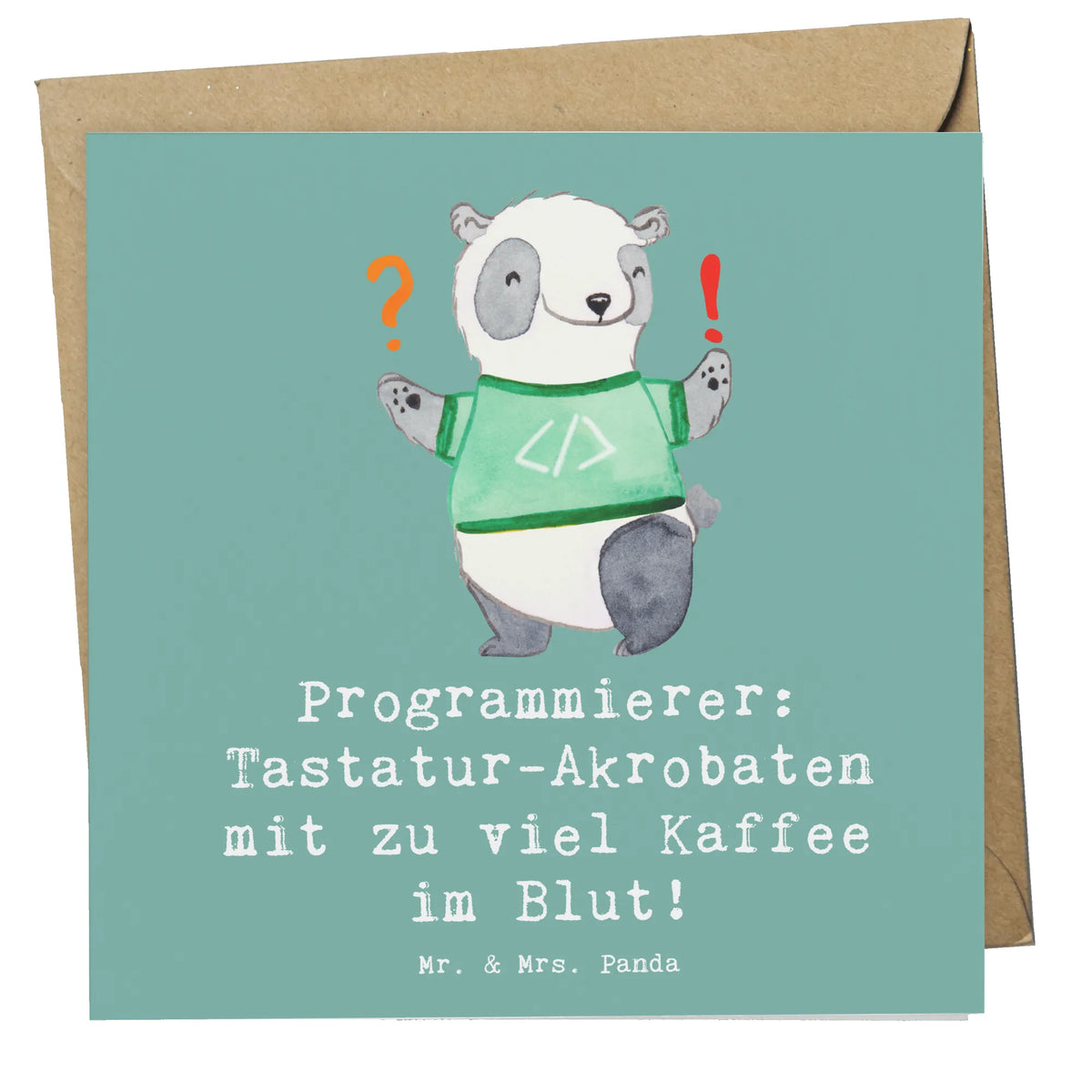 Deluxe Card Programmierer: Tastatur-Akrobaten mit zu viel Kaffee im Blut! gift, sayings, gift idea, best, farewell gift, passing exam, anniversary, retirement, promotion, job start, profession