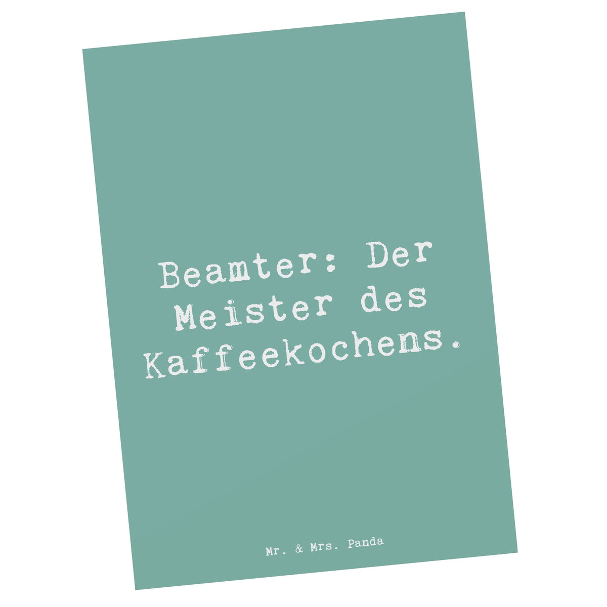 Postcard Beamter: Der Meister des Kaffeekochens. Ansichtskarte, bildkarte, Postkarte, einzelkarte, Fotokarte, Designkarte, Motivkarte, Ansichtskarten, Grußkarte, Kunstkarten, kunstkarte, spruchkarte, Postkarten, Firma, Mitarbeiter, Arbeitskollege, Kollegin, Kollege, Rente, Abschied, Ausbildung, Beruf, Jubiläum, Geschenk, Dankeschön, Danke, Schenken