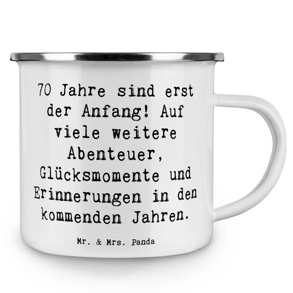 Camping Emaille Tasse Spruch 70. Geburtstag Beginn Campingbecher, Haferl, wandertasse, Motivtasse, becher emaille, Reisebecher, reisetasse, Outdoor Tasse, outdoortasse, Teetasse, emaillebecher, Kaffeepott, Campingtasse, Emailletasse, Tasse Emaille, wanderbecher, Blechtasse, Pott, blechbecher, Outdoor Becher, Emaille Becher, metallbecher, Emaille Tasse, Teebecher, Geschenk, Geburtstag, Geburtstagsgeschenk