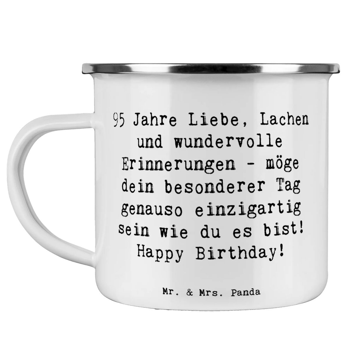 Camping Emaille Tasse Spruch 95. Geburtstag metallbecher, outdoortasse, Emaille Tasse, emaillebecher, Teebecher, Reisebecher, Campingbecher, reisetasse, Campingtasse, becher emaille, Blechtasse, wandertasse, wanderbecher, Pott, Teetasse, Tasse Emaille, Kaffeepott, Emaille Becher, Motivtasse, Haferl, blechbecher, Outdoor Tasse, Outdoor Becher, Emailletasse, Geschenk, Geburtstag, Geburtstagsgeschenk