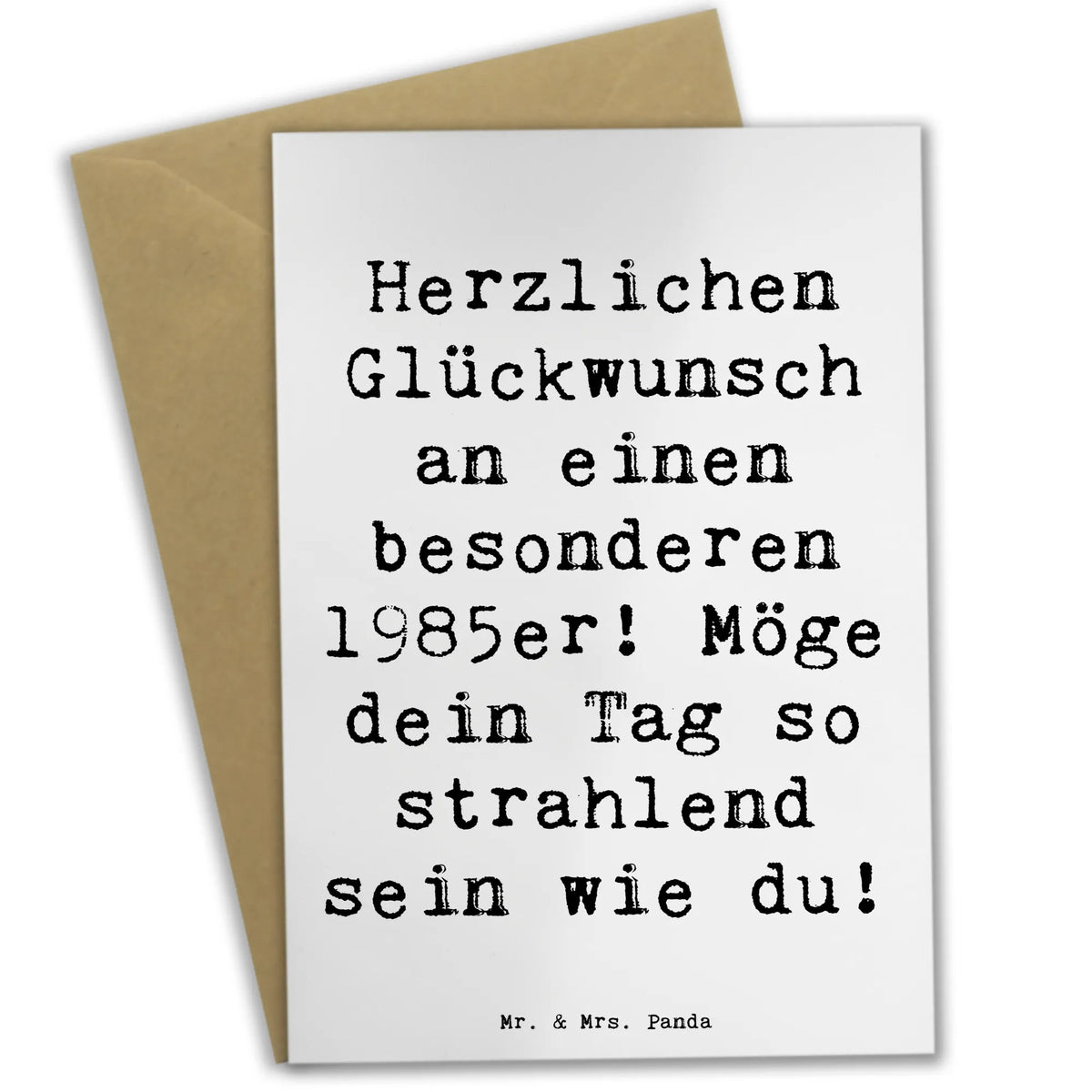 Grußkarte Spruch 1985 Geburtstag