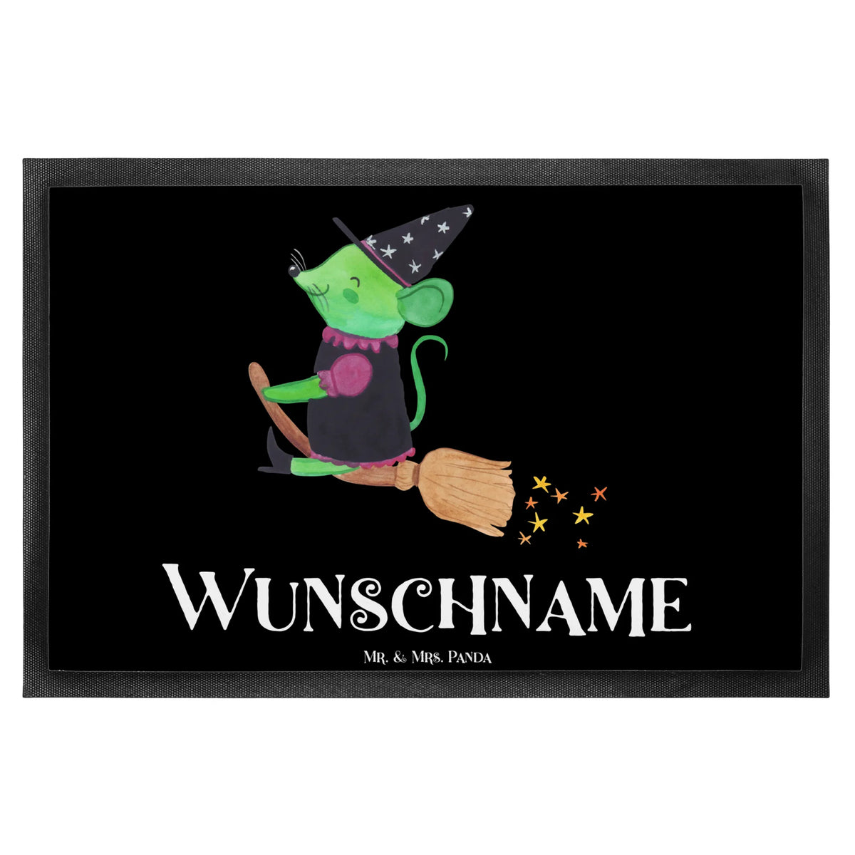 Personalized doormat Witch Flies decoration, gifts, Martin singing, decor, giving
