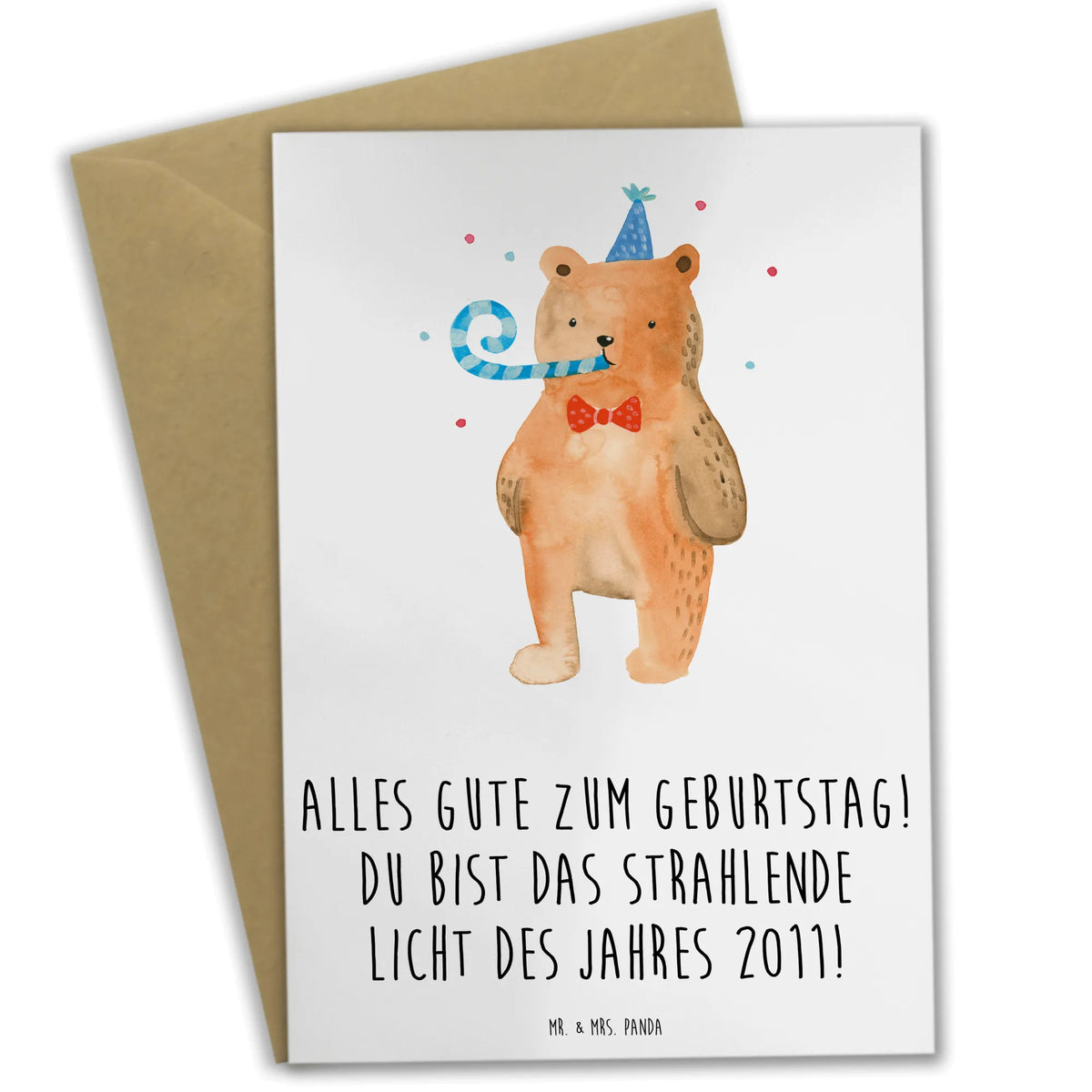 Grußkarte 2011 Geburtstag