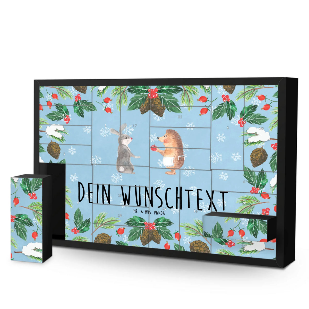 Personalisierter Befüllbarer Adventskalender Hase Igel|p:1822971|h:21304aa50323823833e00995a2c3d068