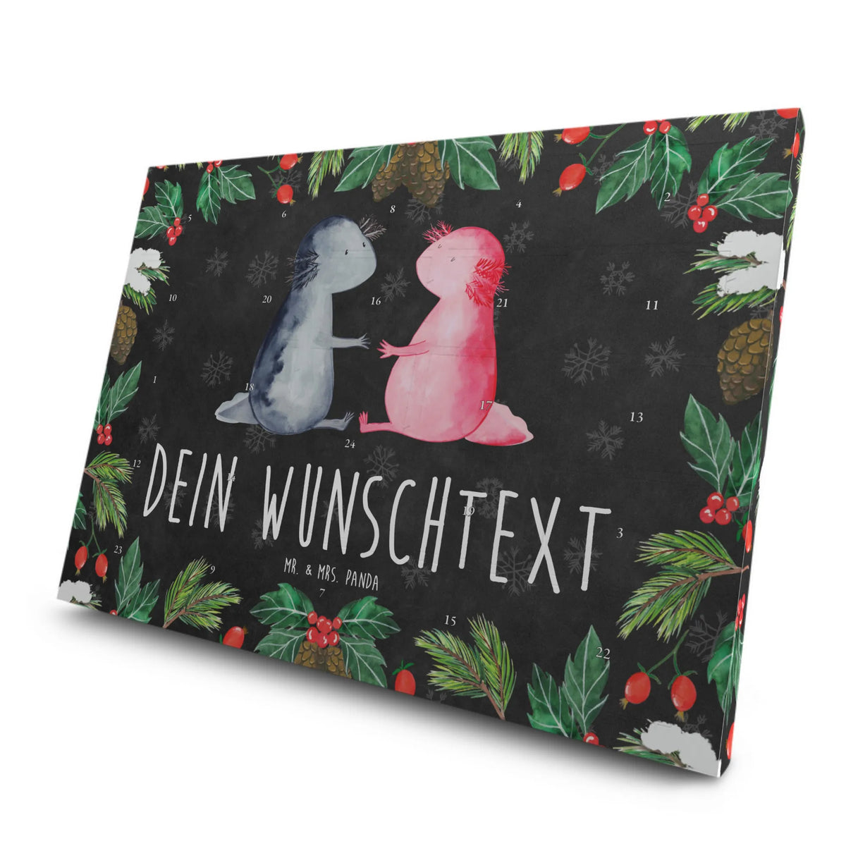 Personalisierter Tee Adventskalender Axolotl Liebe|p:1823930|h:11c33390d6cb10981469709fe0d13784