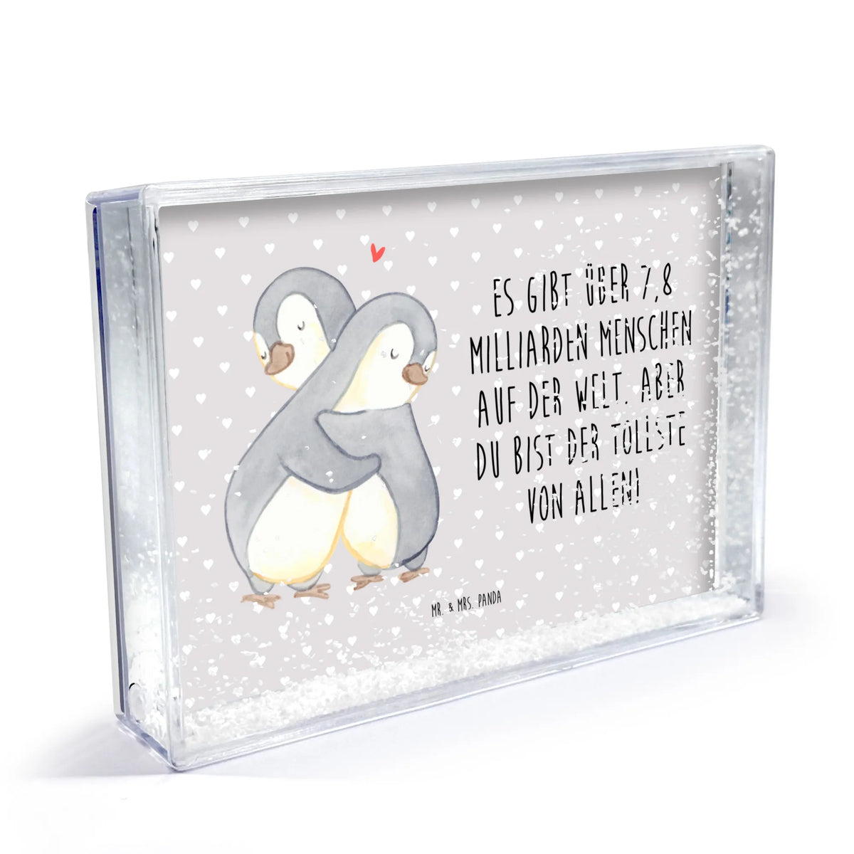 Schüttelrahmen Pinguine Kuscheln