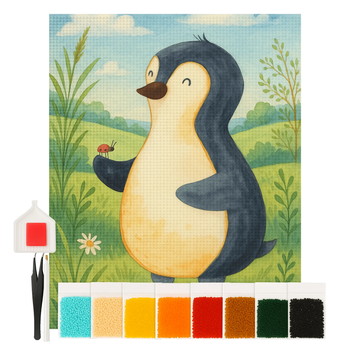 Diamond Painting Pinguin Marienkäfer Design diamant painting kit, Diamond Painting, diamant steine bilder, diamant stickerei set, 5d diamant painting, diamant malerei, glitzerbild, diamant bastelset, Diamant Malen, diamant painting bilder, mosaik bilder, Bild mit Diamanten, diamant painting set, Diamant Basteln, diamond painting komplettset, 5d diamond painting, strass malerei, funkelbilder, diamond art, diamond painting kit, Diamant Malen nach Zahlen, diamant malset, strassbilder, diamant mosaik, malen mit diamanten, diamond painting set, mosaik malerei, steinchenbilder, diamantbild, diamant malerei set, diamant kunst, mosaik set, diamant gemälde, diamant painting, diamond painting bilder, diy diamond painting, Kristallbild, diamant bilder, diamant stickerei, Pinguin, Glück, Marienkäfer, Pinguine, Freude, Liebe, Wunder, Lebensfreude
