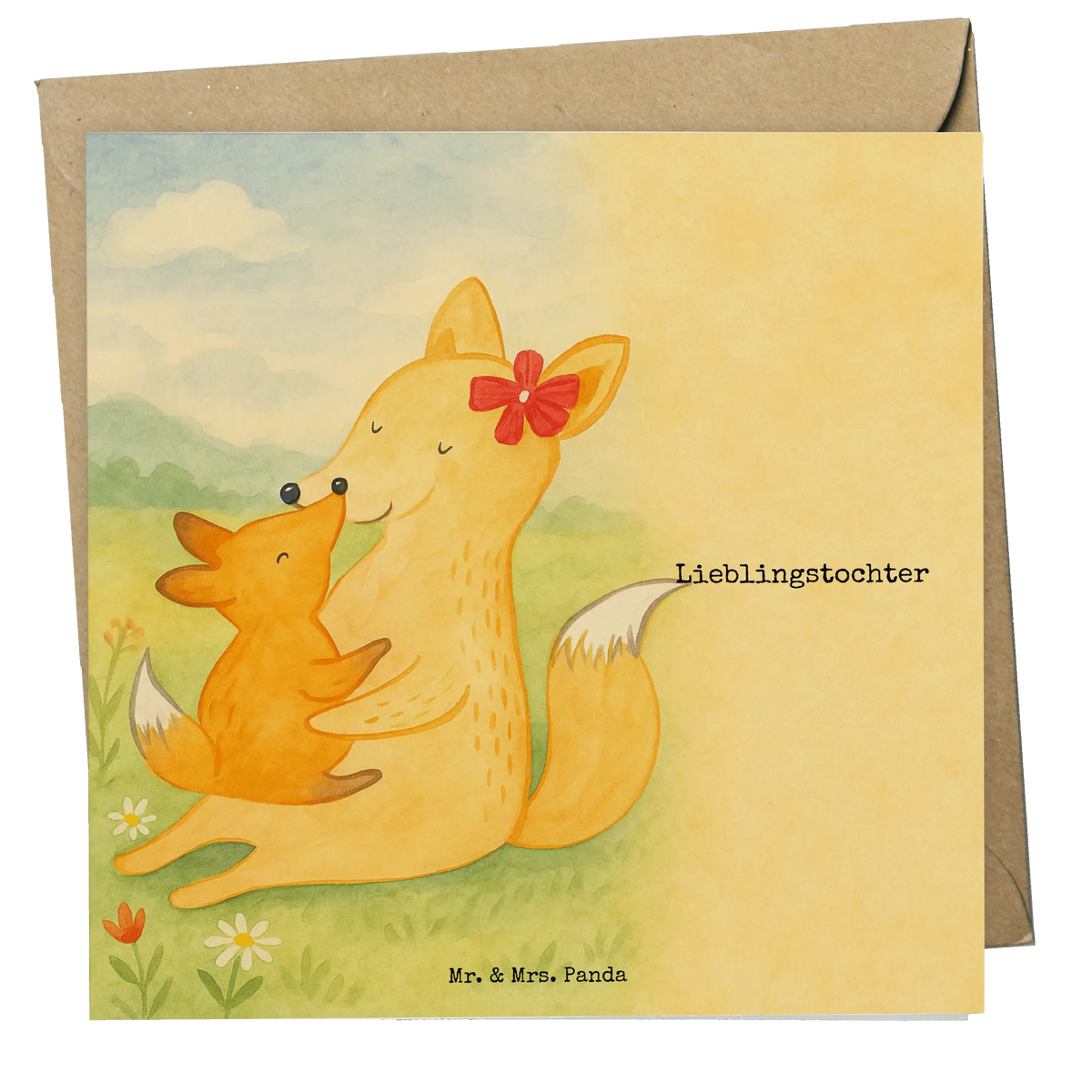 Karta Deluxe Lis Mama Design anlasskarte, Glückwunschkarte, doppelkarte, Grußkarte, faltkarte, Klappkarte, Muttertag, Vatertag, Mama, Papa, Oma, Opa, Familie, Schwester, Bruder, Lieblingstochter, Mutter, Beste Tochter, Geschenk, Tochter